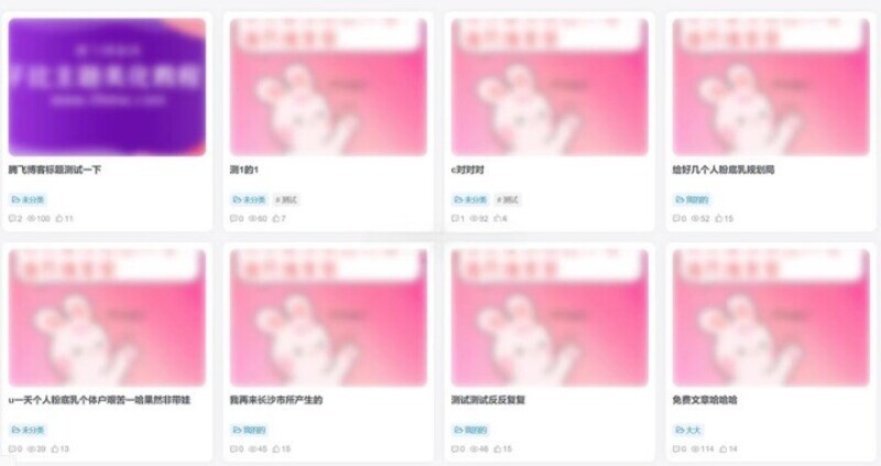 Zibll主题 – 未登录时图片模糊显示-龙盟网