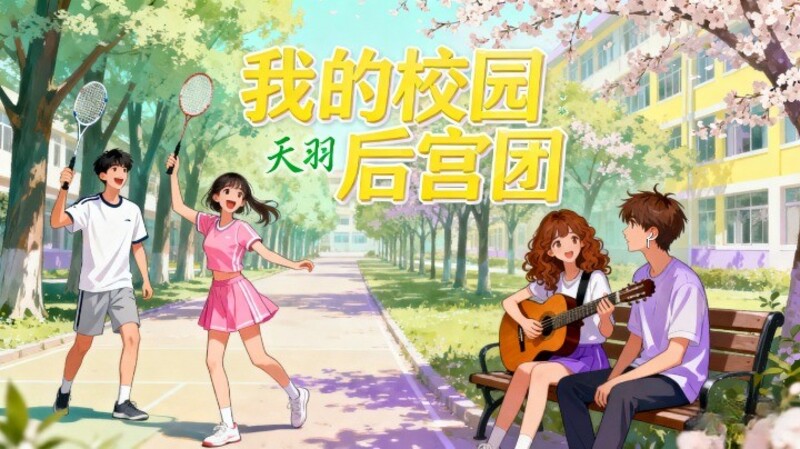 《我的校园后宫团》作者:天羽-龙盟网
